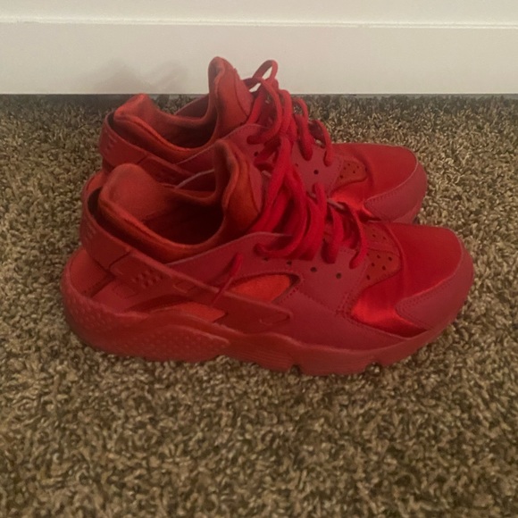 Nike Huarache triple red sz 8.5 - Picture 3 of 7